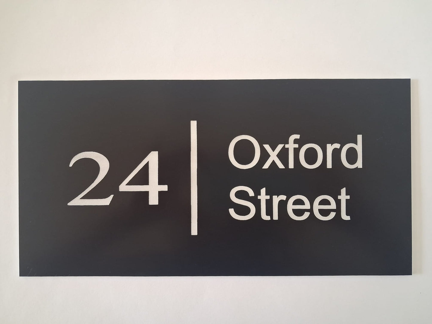 House sign - Laminate plastic