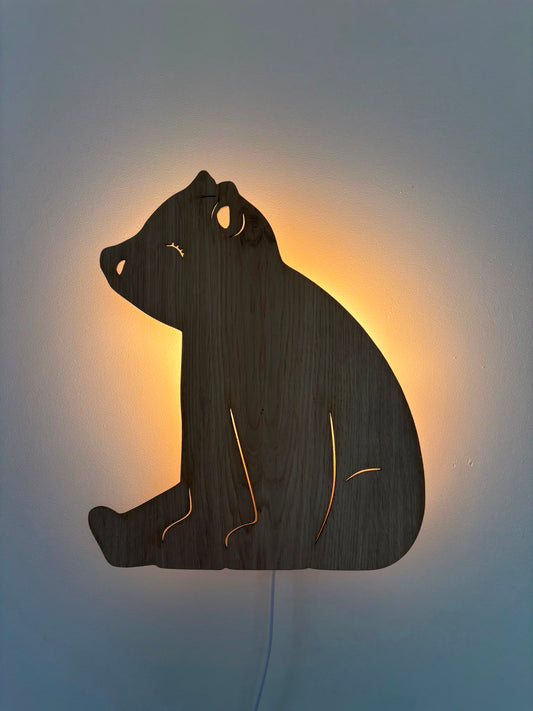 Cut-out light - Bear